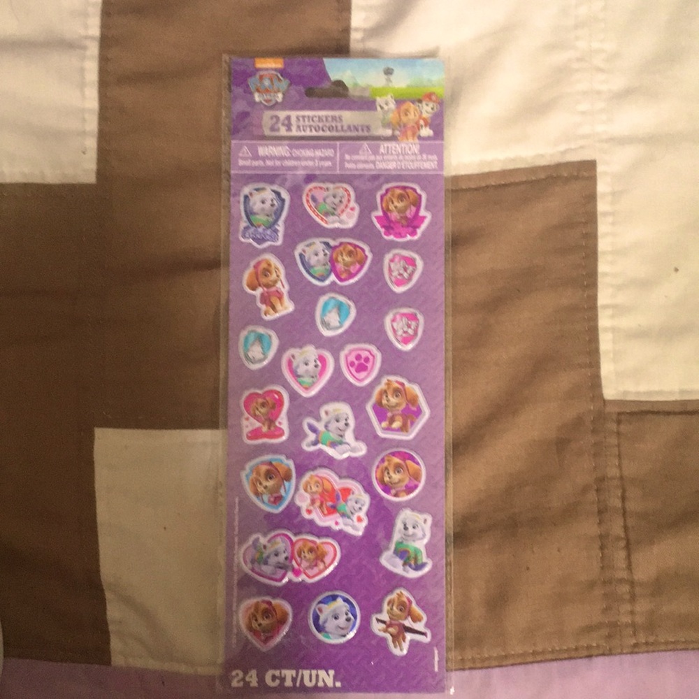 Paw patrol stickers